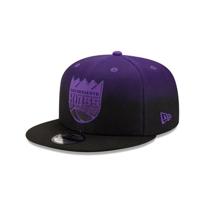 Sapca New Era Sacramento Kings NBA Back Half 9FIFTY Snapback - Gri